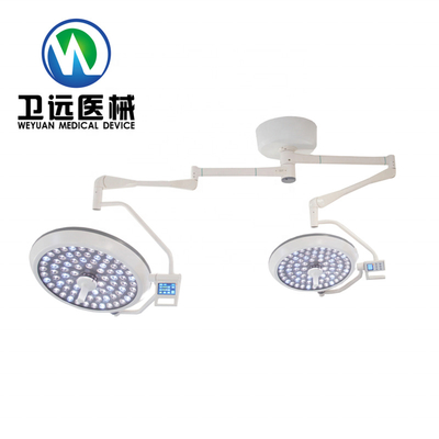 Direct Suppy Operating Wholesale Theater Metal Double Dome Ceiling LED OT Surgical Light Shadowless Light