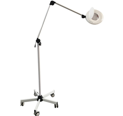 Metal Magnifying Floor Lamp Led 5X Exam, 10X UV Skin Lights Medical Lamp KS-1088U LED-UV Lights Medical Lamp